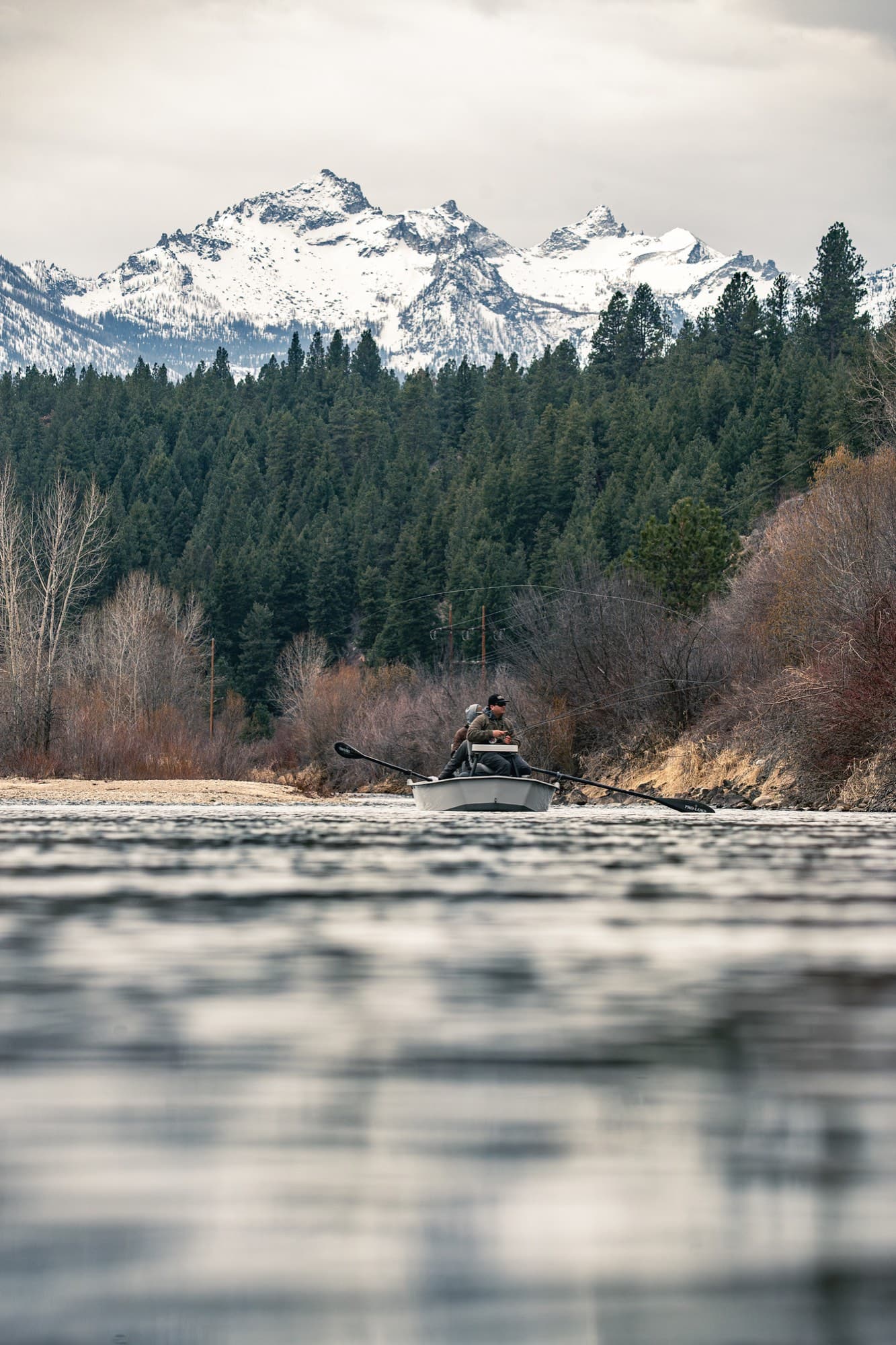 Log Jam Outfitters guides on the river — Corvallis, MT